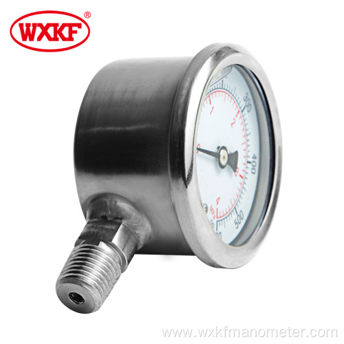 YN50 series back bottom connection pressure gauges